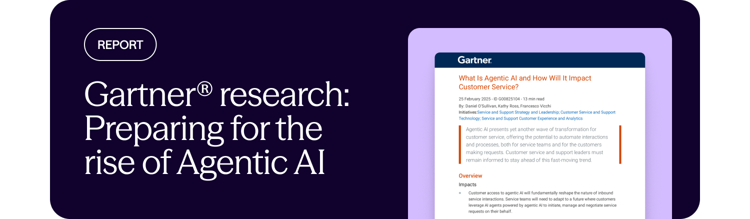 Gartner research: Preparing for the rise of Agentic AI